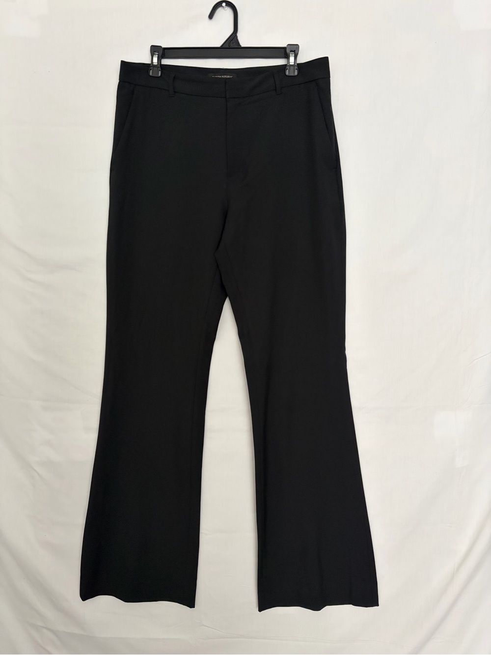 Banana Republic Black High Rise Bootcut 365 Sculpted Stretch Pants Sz 10T(A889)
